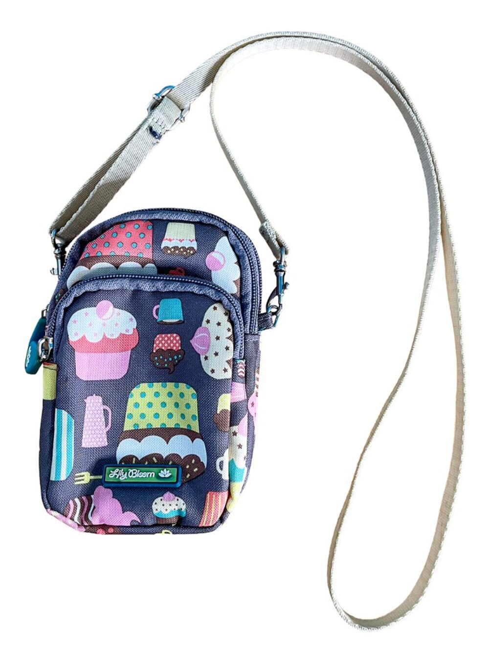 Lily Bloom “Cupcake Delight” Mini Crossbody Bag